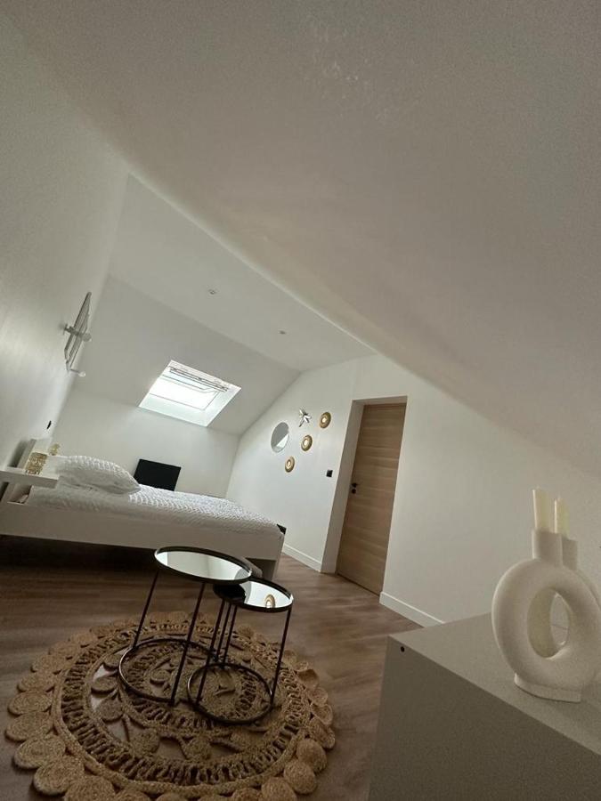 Chambres Dans Maison Neuve Au Style Chic Et Boheme Villeneuve-sous-Dammartin 外观 照片