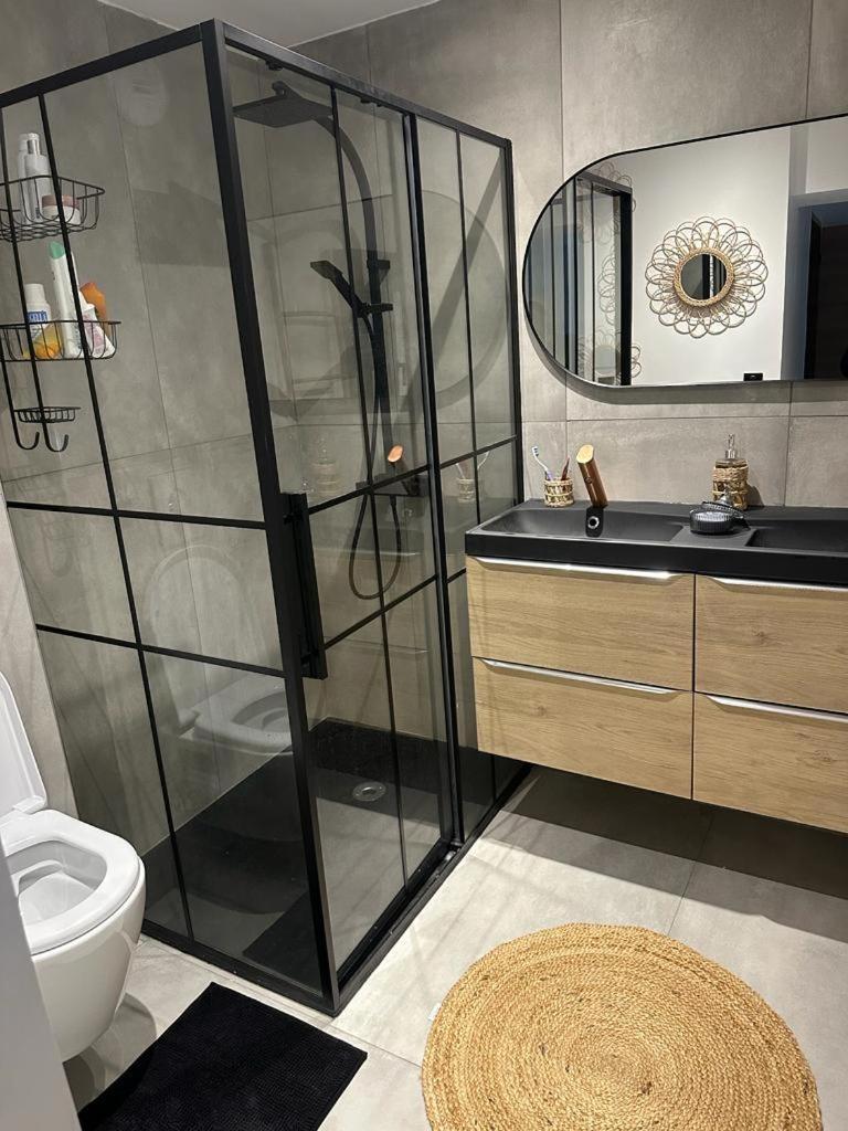 Chambres Dans Maison Neuve Au Style Chic Et Boheme Villeneuve-sous-Dammartin 外观 照片